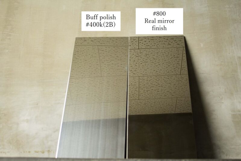 Differences In The Appearance Of The Stainless Steel Mirror Finish